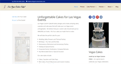 Desktop Screenshot of lasvegascustomcakes.com